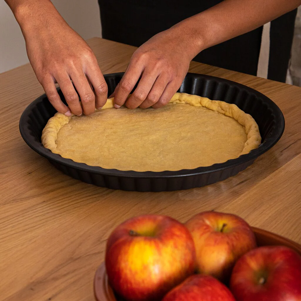 SET STAMPO CROSTATA 30 CM + TORTIERA 26 CM MONETA EDEN - Image 7